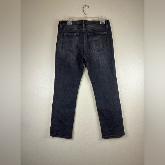 Frame Denim Le High Straight Jeans | 28 | Dark Wash - Picture 3 of 4